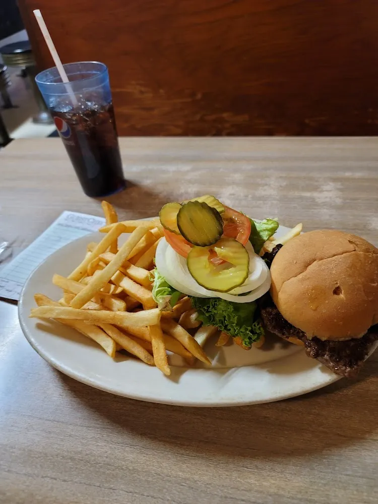 Cheeseburger and Fries
