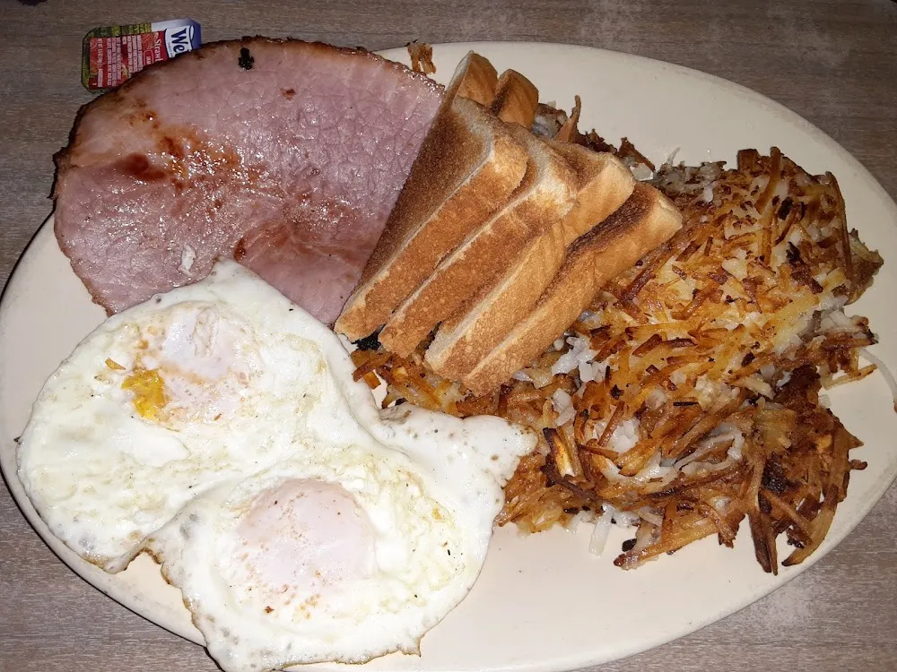 Ham and Eggs and Biscuits and Gravy